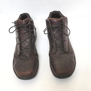 Red Wing Brown Leather Steel Toe Boots Mens Size 13 Work Boots